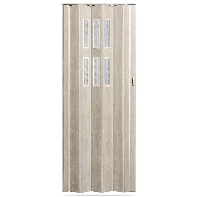Harmonika vrata Pioneer Glass Sonoma Hrast 325