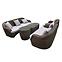 Set od umjetnog ratana Rhodes smeđi,6