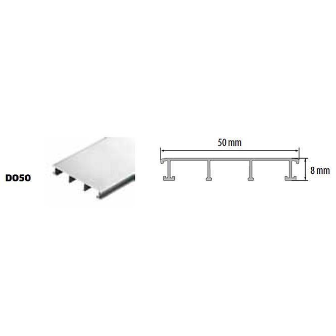 LIŠTA INOX DECOR C-1 50 MM/250 CM