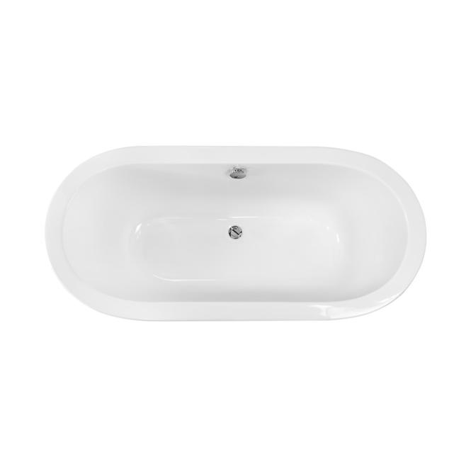 Kada Victoria 160/75 bijela s automatskim sifonom