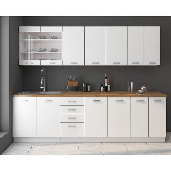 Kuhinja Eko White mat 260 bez radne ploče