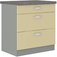 Kuhinjski ormar Karmen 80d 3s bb krema