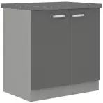 Kuhinjski ormar Grey 80d 2f bb