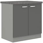 Kuhinjski ormar Grey 80d 2f bb