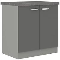 Kuhinjski ormar Grey 80d 2f bb