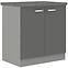Kuhinjski ormar Grey 80d 2f bb