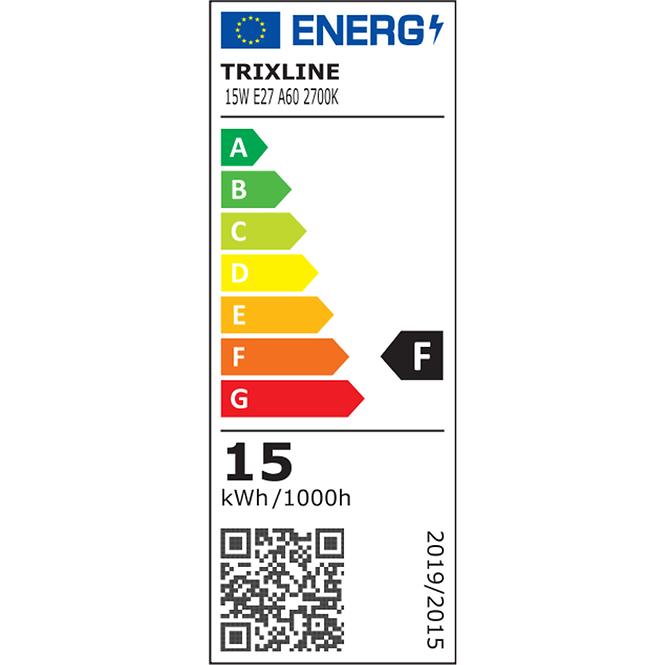 Žarulja BC 15W TR LED E27 A60 2700K