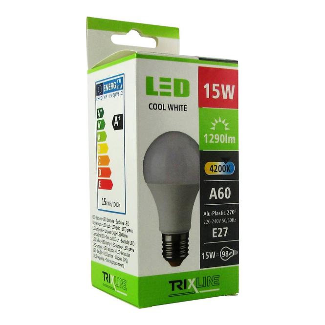 Žarulja BC 15W TR LED E27 A60 4200K