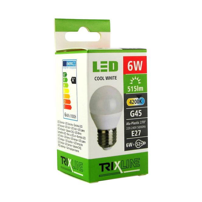 Žarulja BC 6W TR LED E27 G45 4200K Trixline