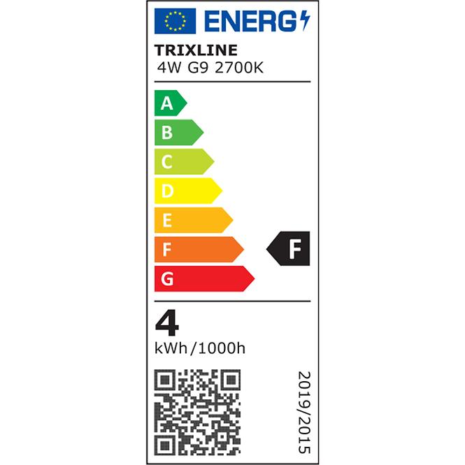 Žarulja TR LED 4W G9 2700K 340lm