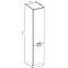 Kuhinjski ormar Karolina natur 40DK-210 2F,2