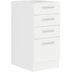 Kuhinjski ormar Eko White 40D4S BB