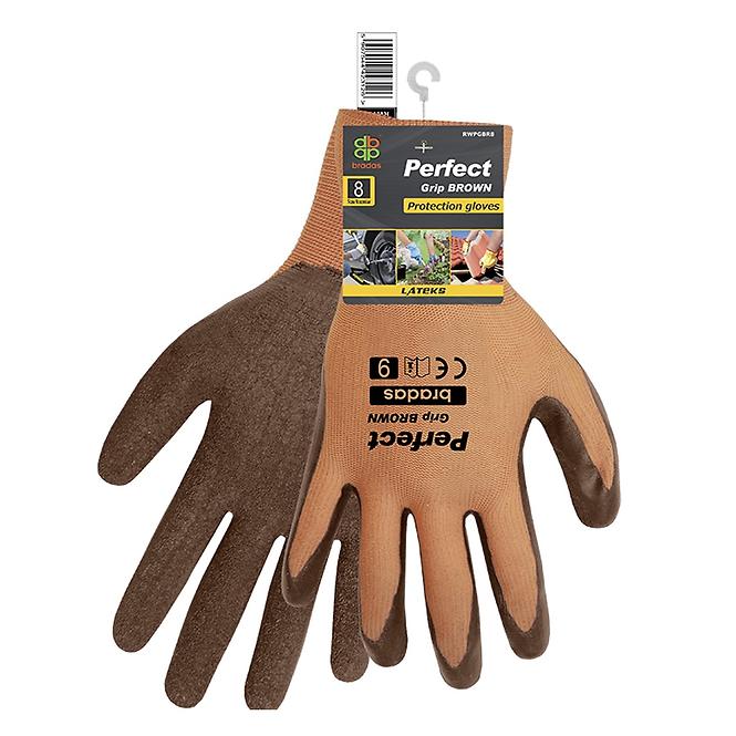 Zaštitne rukavice Perfect smeđe, vel. 9
