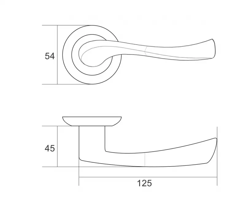 Kvaka NIDA E3 crna mat