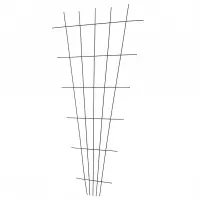 Rešetka 150 cm v-profil, zelena