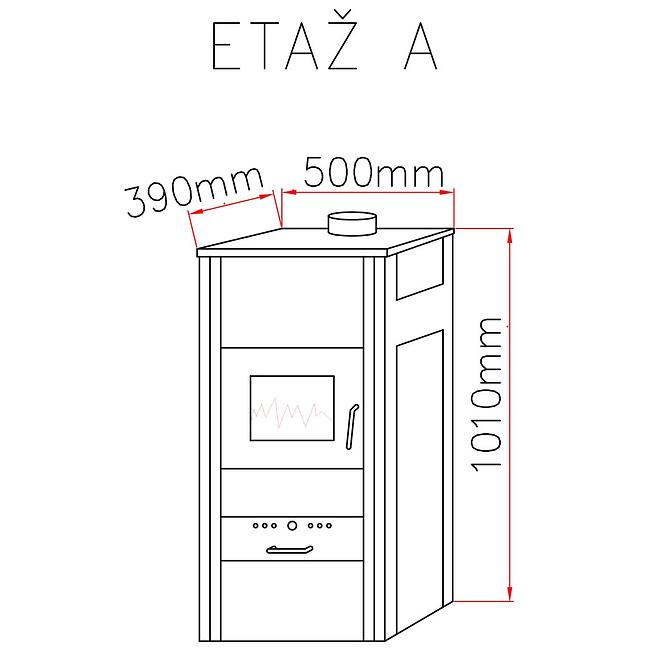 Kamin Etaz A 15,2 kW/9,2 kW,3