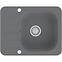 Sudoper granit 1 korito 595x475 sivi
