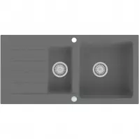 Granitni sudoper  1,5 korito 960x480 sivi