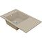 Granitni sudoper merkury 1 korito 780x480 beż,2