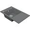Granitni sudoper merkury 1 korito 780x480 sivi,2