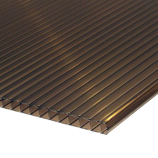 Polikarbonatna ploča 200x105 cm – 10 mm smeđa