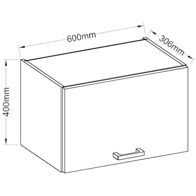 Kuhinjski ormar Eko White 60OK-40