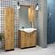 Set Bratislava D75 L1523, zlatni hrast,2