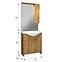Set Bratislava D75 L1523, zlatni hrast,3