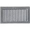 Rešetka za kamin KZ4-ML-Asr antik srebro 195x335