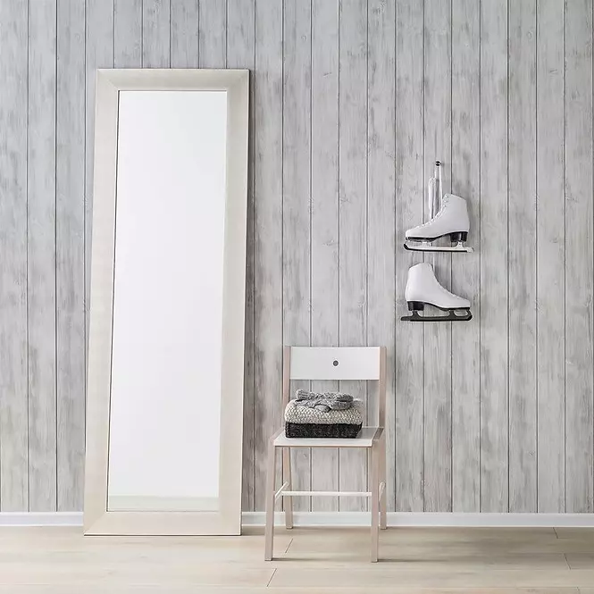 Dekorativni pvc zidni panel grey wood 0,25x2,65m