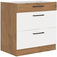 Kuhinjski ormar Vigo bijeli HG 80D 3S BB