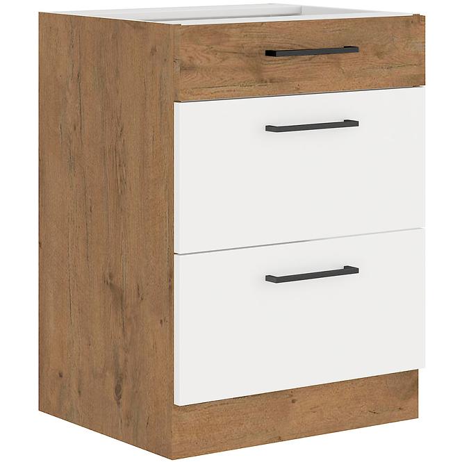 Kuhinjski ormar Vigo bijeli HG 60d 3s Bb
