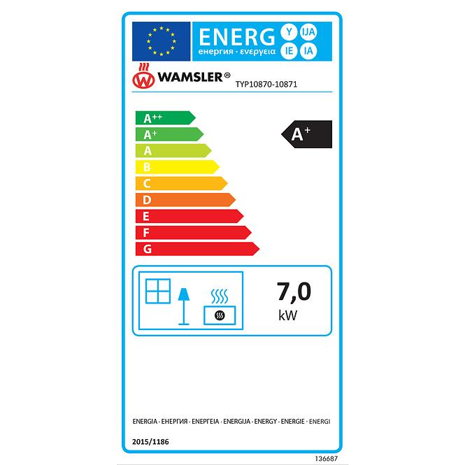 Kaminska peć Primo 7 KW