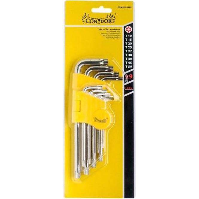 SET TORX KLJUČEVA  T10-50MM, 9KOM