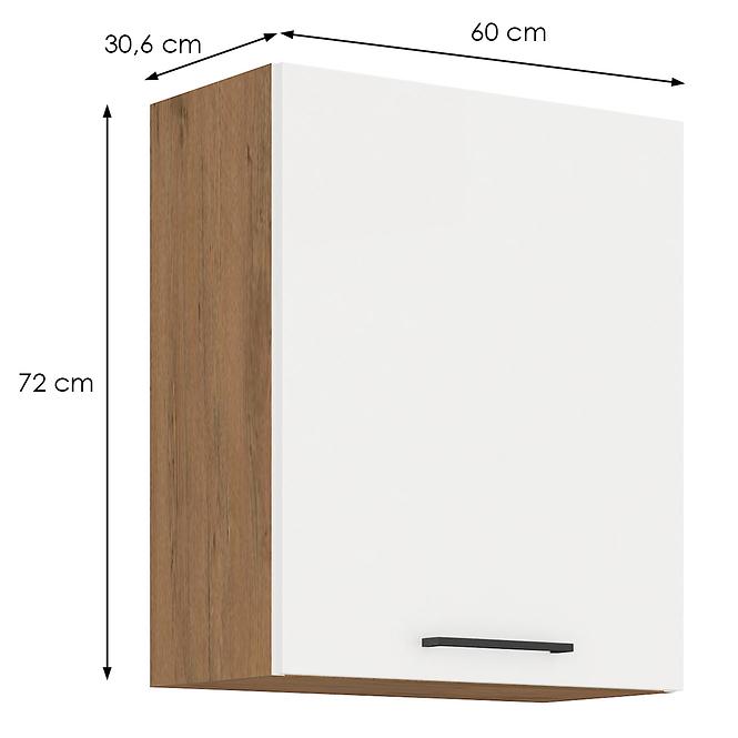 Kuhinjski ormar Vigo bijeli HG 60g-72 1f,2