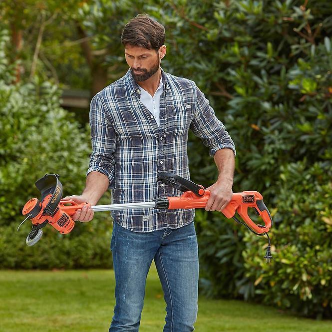 Električni trimer s niti Black&Decker Besta 530-QS