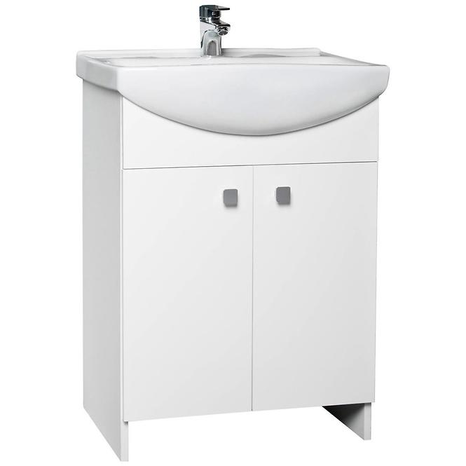 Set Rubid umivaonik s ormarićem CERSANIA 60, bijela