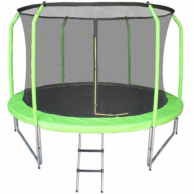 Trampolin s ljestvama 244cm/8FT SP08348L2-L zelena