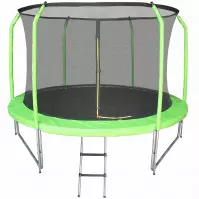 Trampolin s ljestvama 244cm/8FT SP08348L2-L zelena