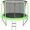 Trampolin s ljestvama 244cm/8FT SP08348L2-L zelena