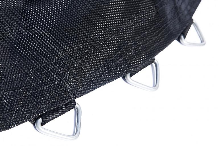 Trampolin s ljestvama 244cm zelena