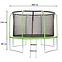 Trampolin s ljestvama 366cm/12FT SP12472L2-L zelena,2