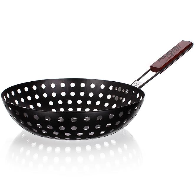 Wok tava za roštilj 28x6,5 cm