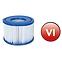 Filterski uložak FLOWCLEAR za Lazy-z-Spa tip VI 60311-2 komada,2