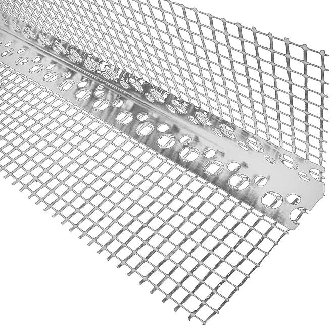 KUTNI ALUMINIJSKI PROFIL S MREŽICOM 2,5M