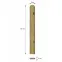 Glodana drvena letvica 2x9x120,3