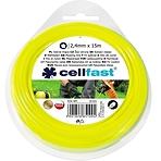 CELLFAST Nit za trimer - zvijedasta 2,4x15 35-021