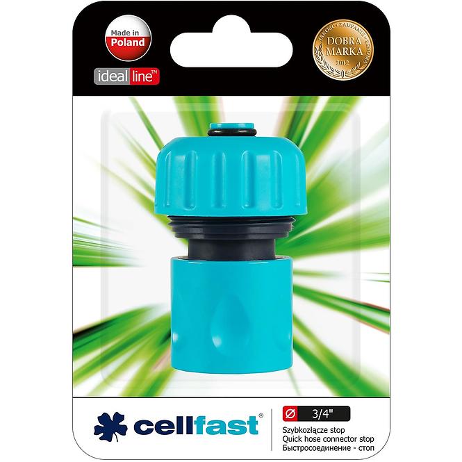 CELLFAST Brza spojnica za vrtno crijevo - stop 3/4˝ 50-125