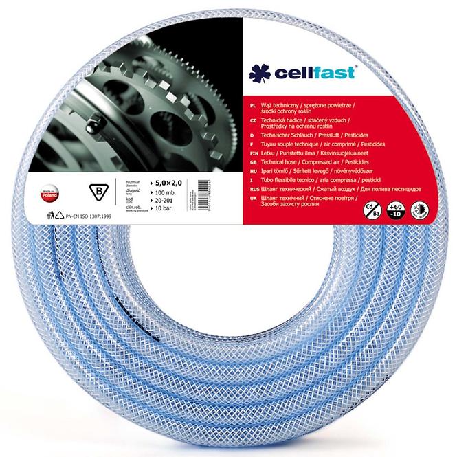 CELLFAST Vrtno crijevo 12.5X2,5 mm 20-693 stalak 50 m