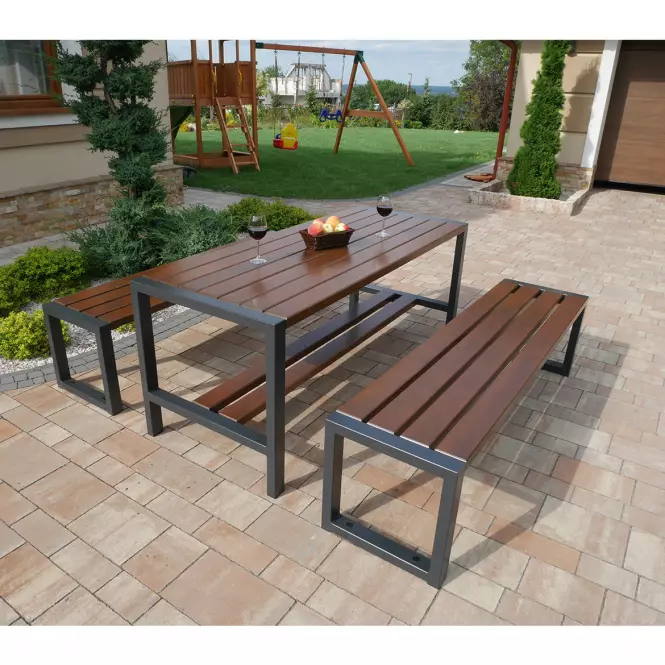 Stol moderni palisander